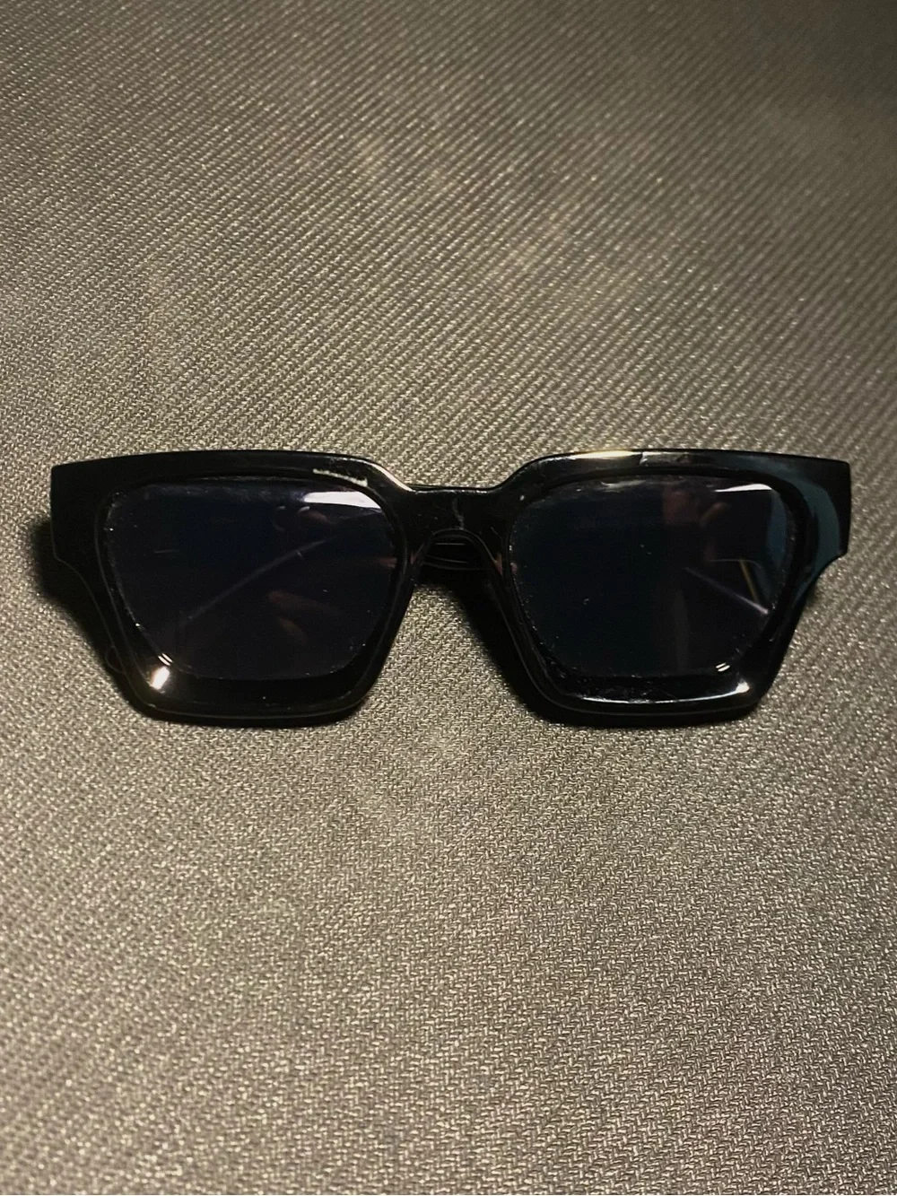 Black Boxy Men’s Glasses